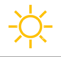Yellow Sun icon. Vector and illustration symbol Stock Vector ...